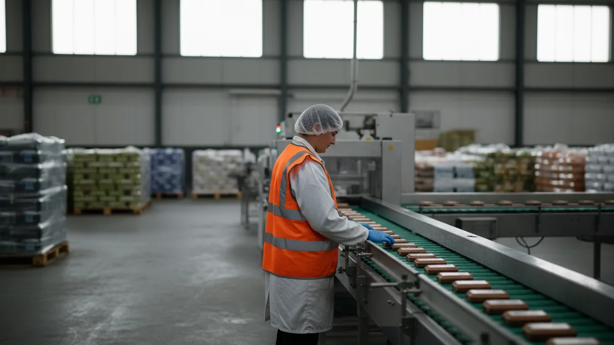 Documentary photograph of Food and Agri-Food at work in Northern Ireland