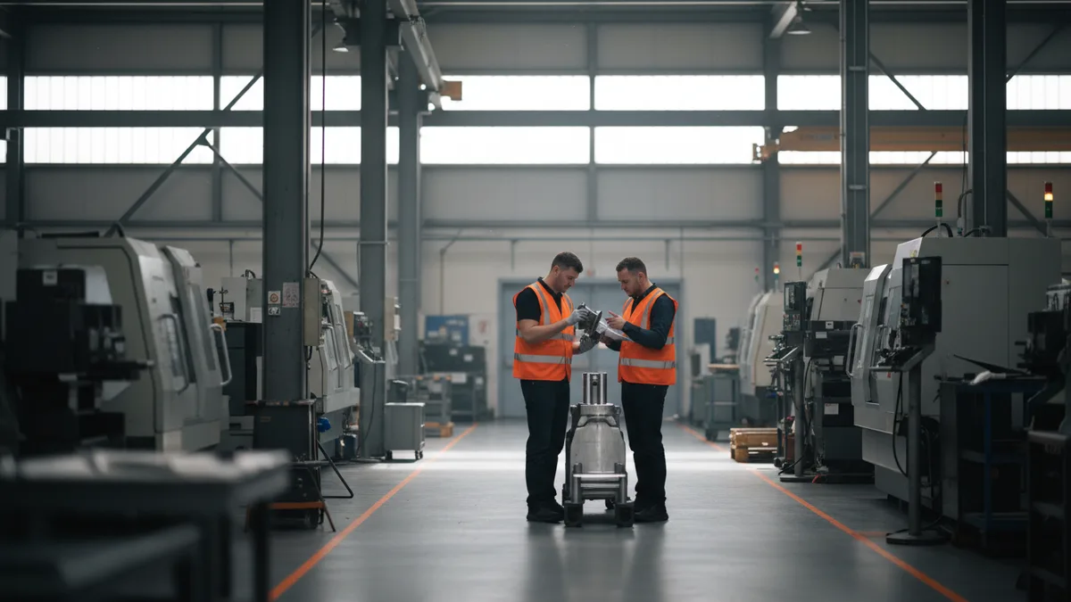 Documentary photograph of Manufacturing at work in Northern Ireland
